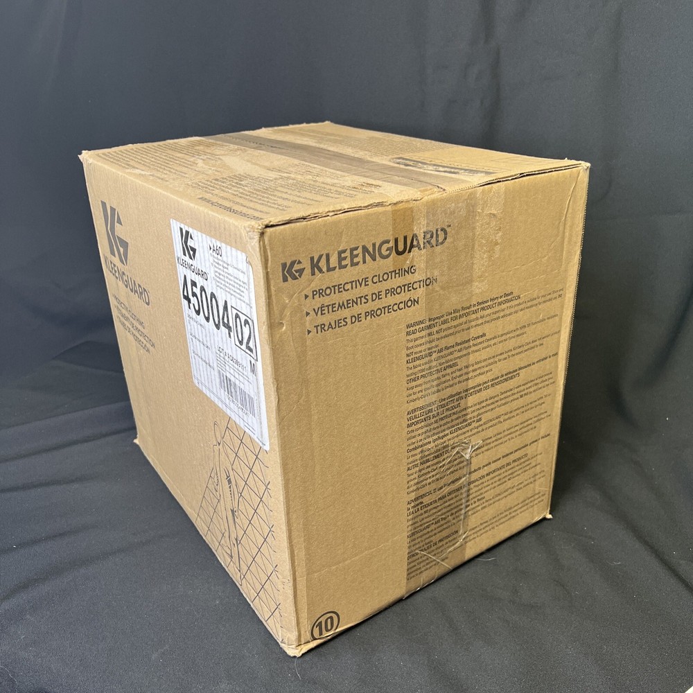KleenGuard A60 Coveralls • Pathogen & Chemical Splash Protection • Medium
