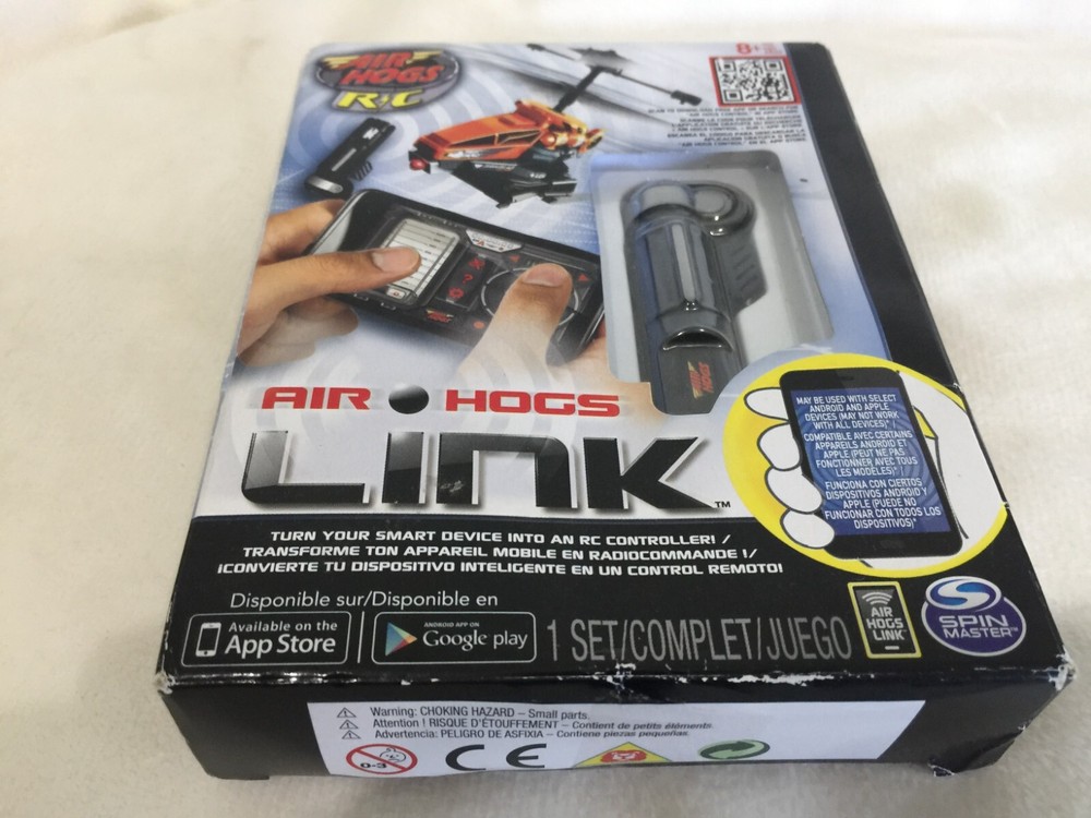 Air Hogs Link Remote Control Transmitter iOS Android Device RC Havoc Heli Cage