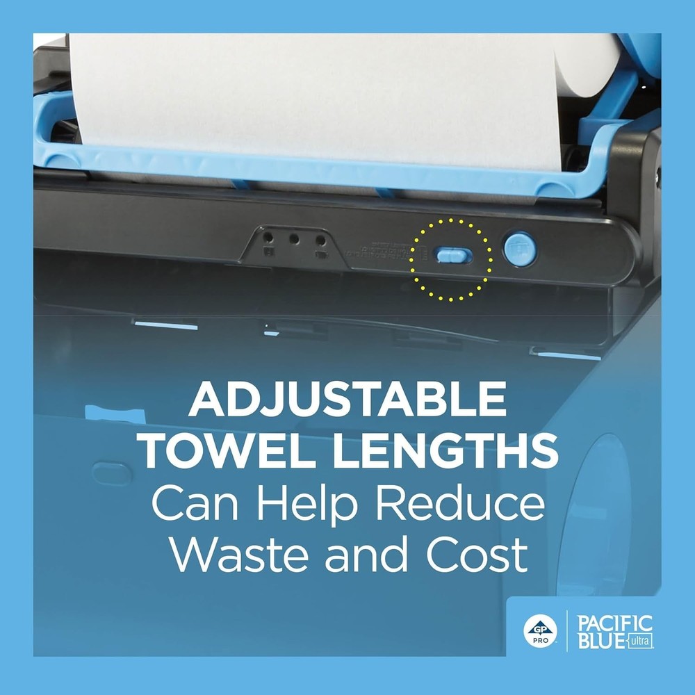 Pacific Blue Ultra 9" Mini Touchless Paper Towel Dispenser - Efficient & Compact