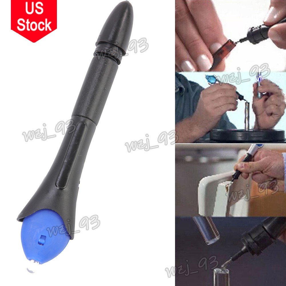 Fix UV Light Repair Tool Quick 5 Second Glue Refill Liquid Plastic Welding Set
