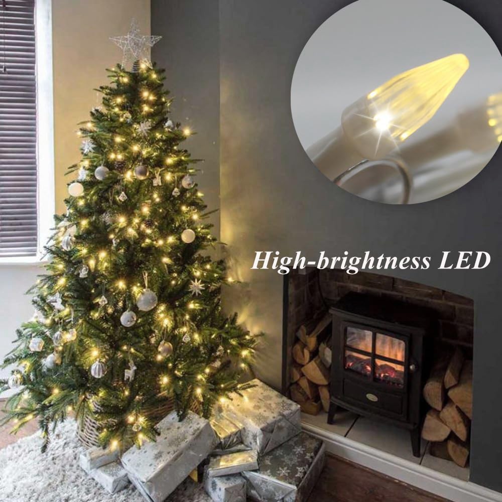 2 Pack 20ft Battery Operated String Lights with Remote, 50 LEDs Mini Twinkle ...