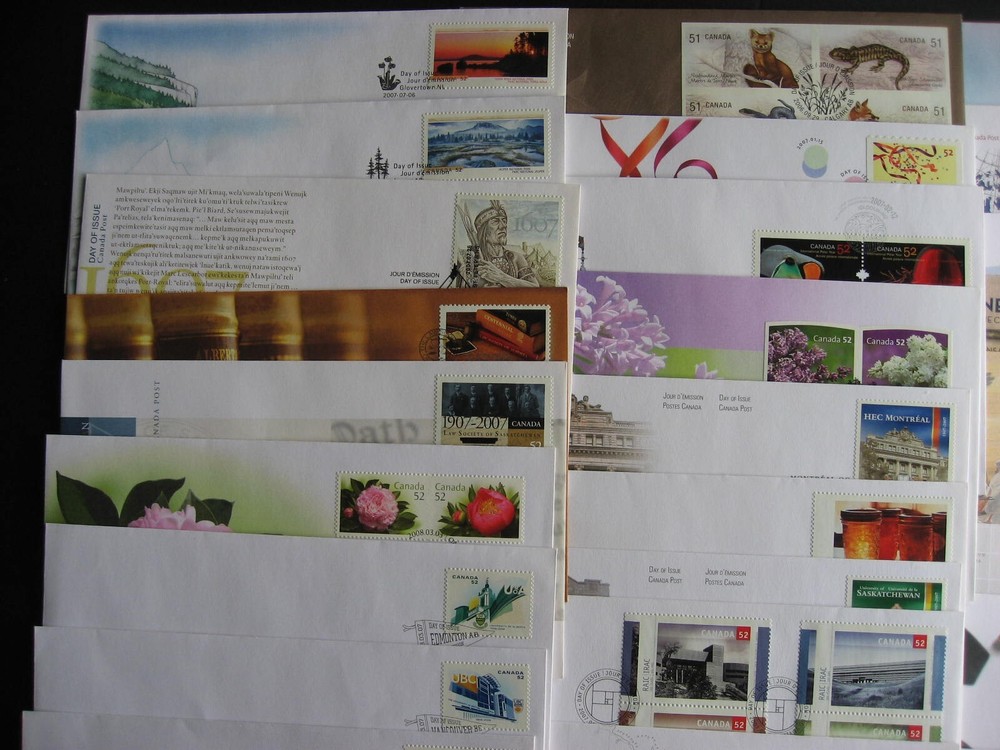 Canada FDC 47 different from 2004 to 2008 era first day covers, SS here too!