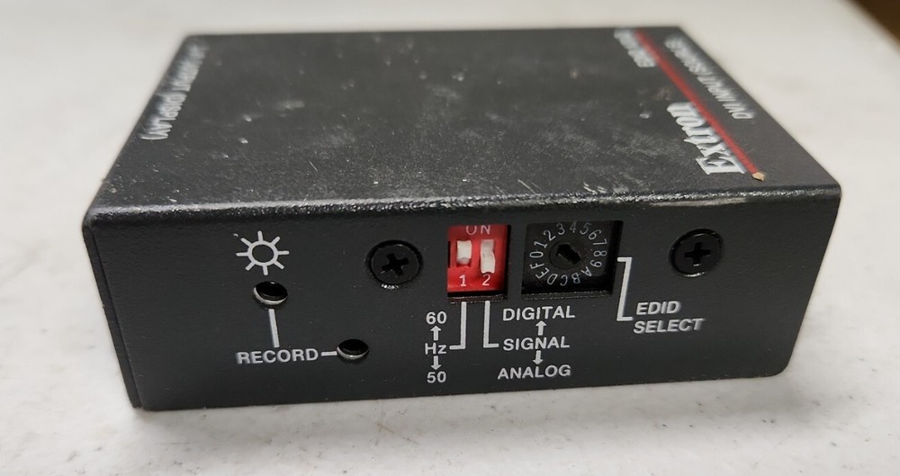 Extron EDID 101D DVI Input source Emulator