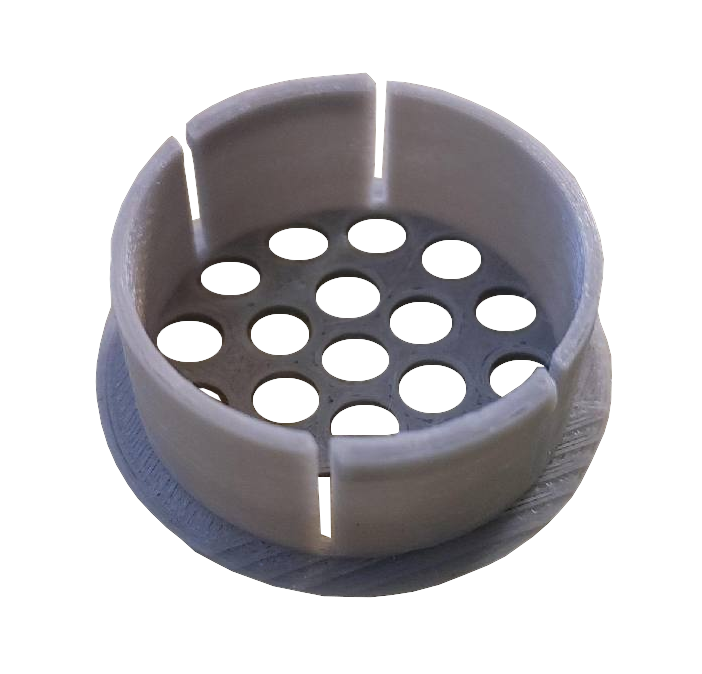 Easy-clean tub drain strainer