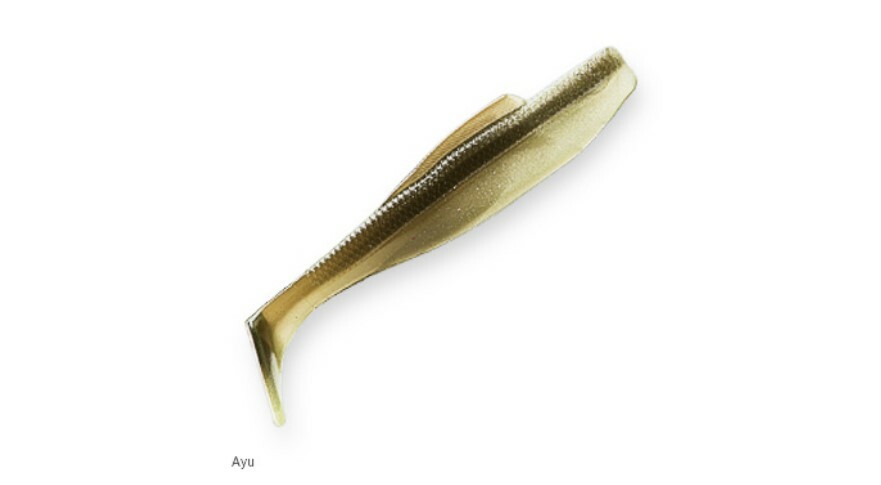 Z-Man DieZel MinnowZ 4" - Ayu - 5 Pack Soft Plastic Paddle Tail