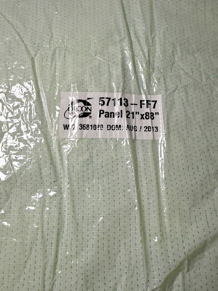 2015 UNIVERSAL STUDIOS FAST AND FURIOUS 7 Production Used Temp Insulator Panel