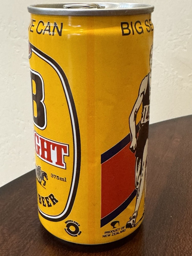 DB Draught Bitter - Runners - Commonwealth Games - Empty Beer Can Top-opened