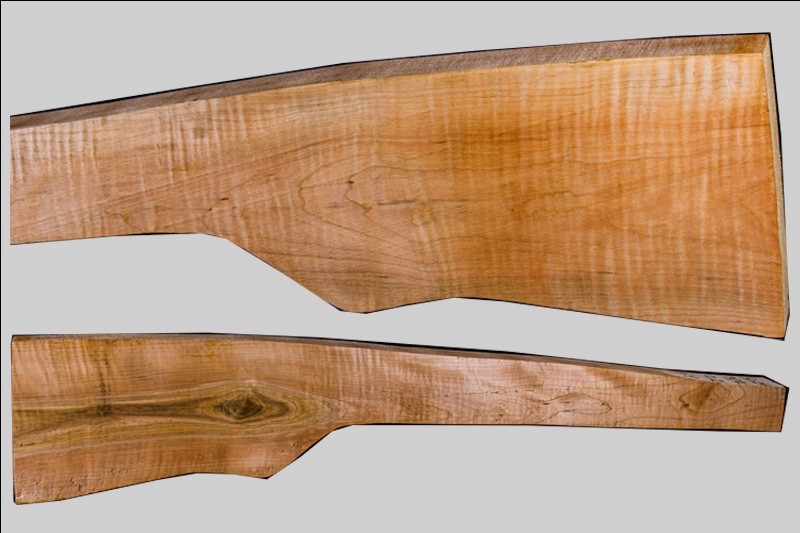 Sugar Maple rifle blank sm24