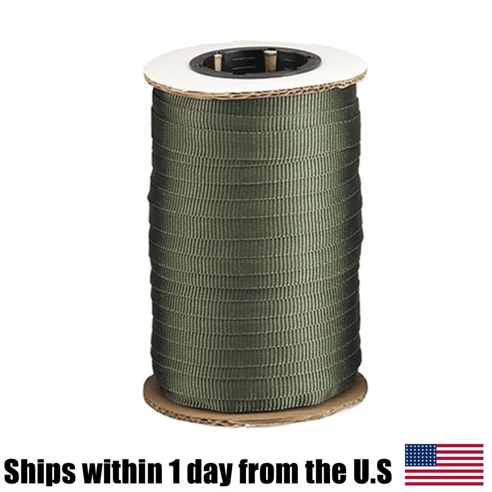 Tree Tie Webbing 3/4” x 250’ Spool (Olive Green) TA-WEB-250G