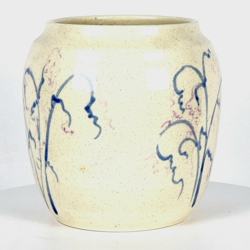 Arbon Ceramic Planter Pot w/Floral Design 6.5"