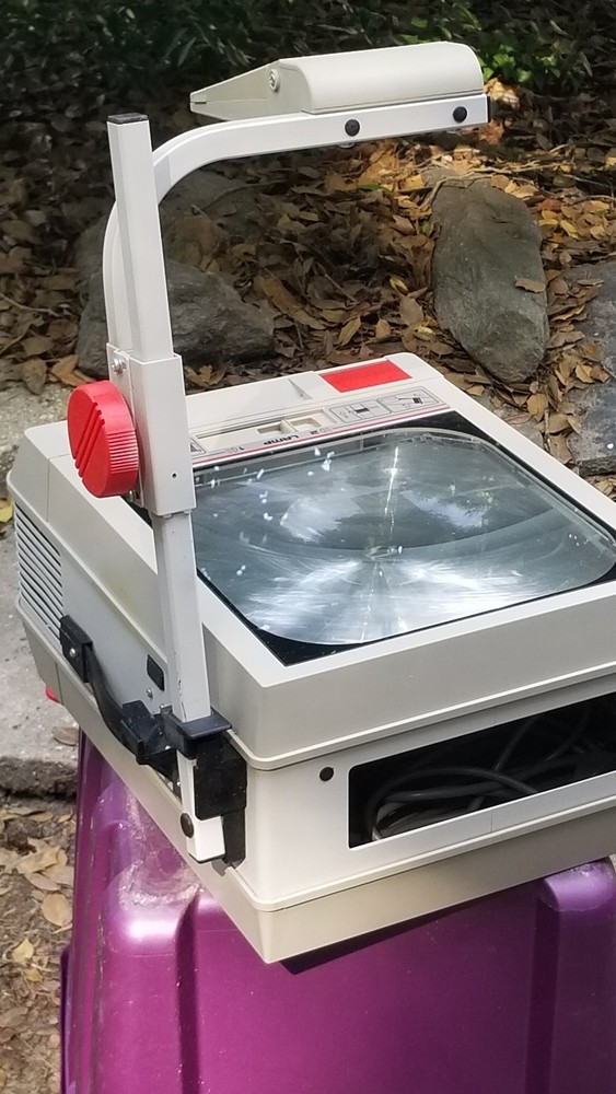 VINTAGE APOLLO ECLIPSE EDUCATIONAL OVERHEAD PROJECTOR SCHOOL ROOM