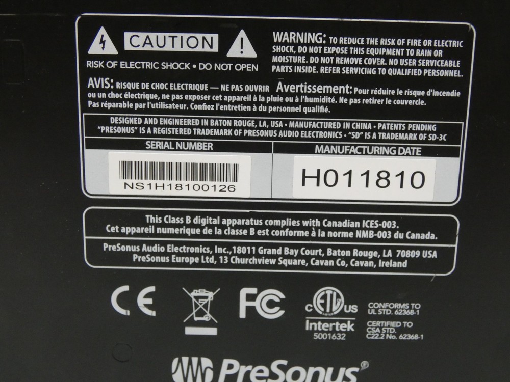 PreSonus NSB8.8 8X8 AVB Network StageBox