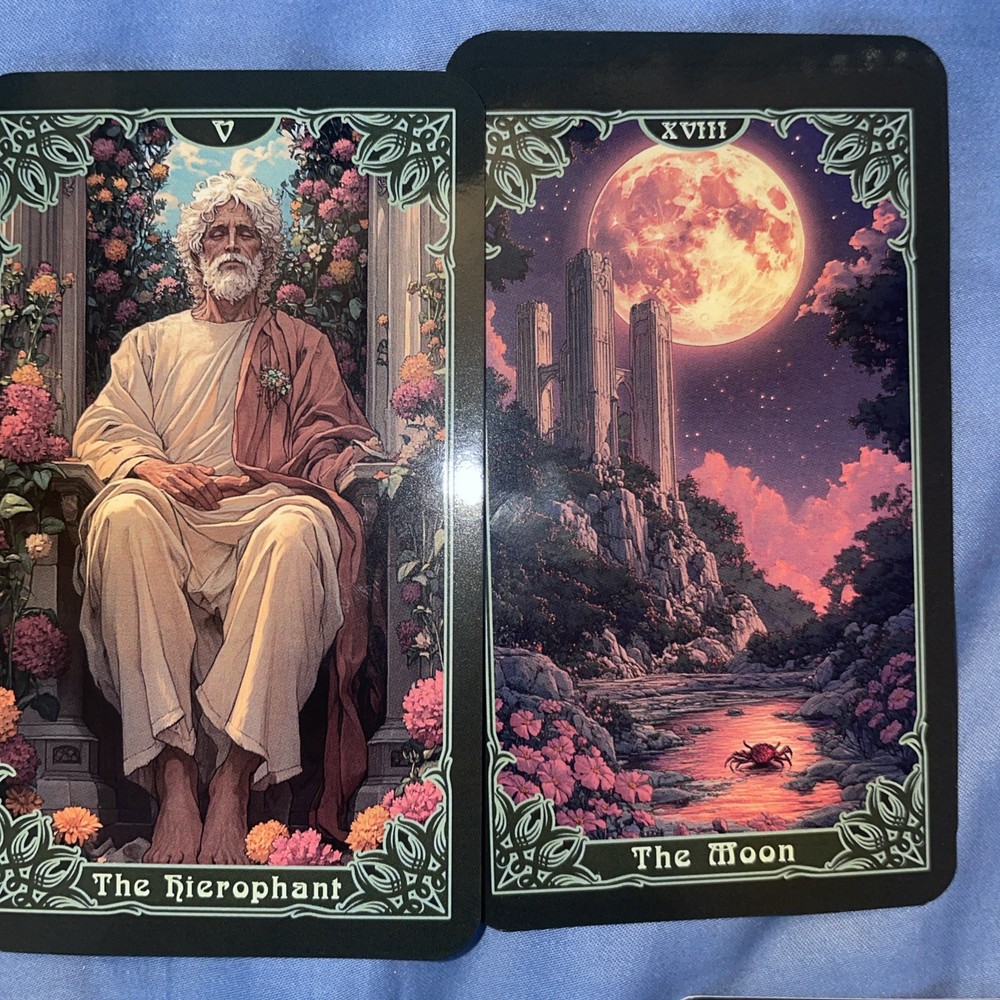 Blooming tarot deck used excellent condition