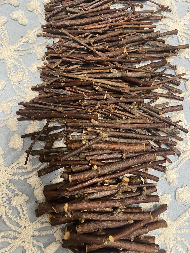 .80 lbs. Crabapple sticks cleaned and baked