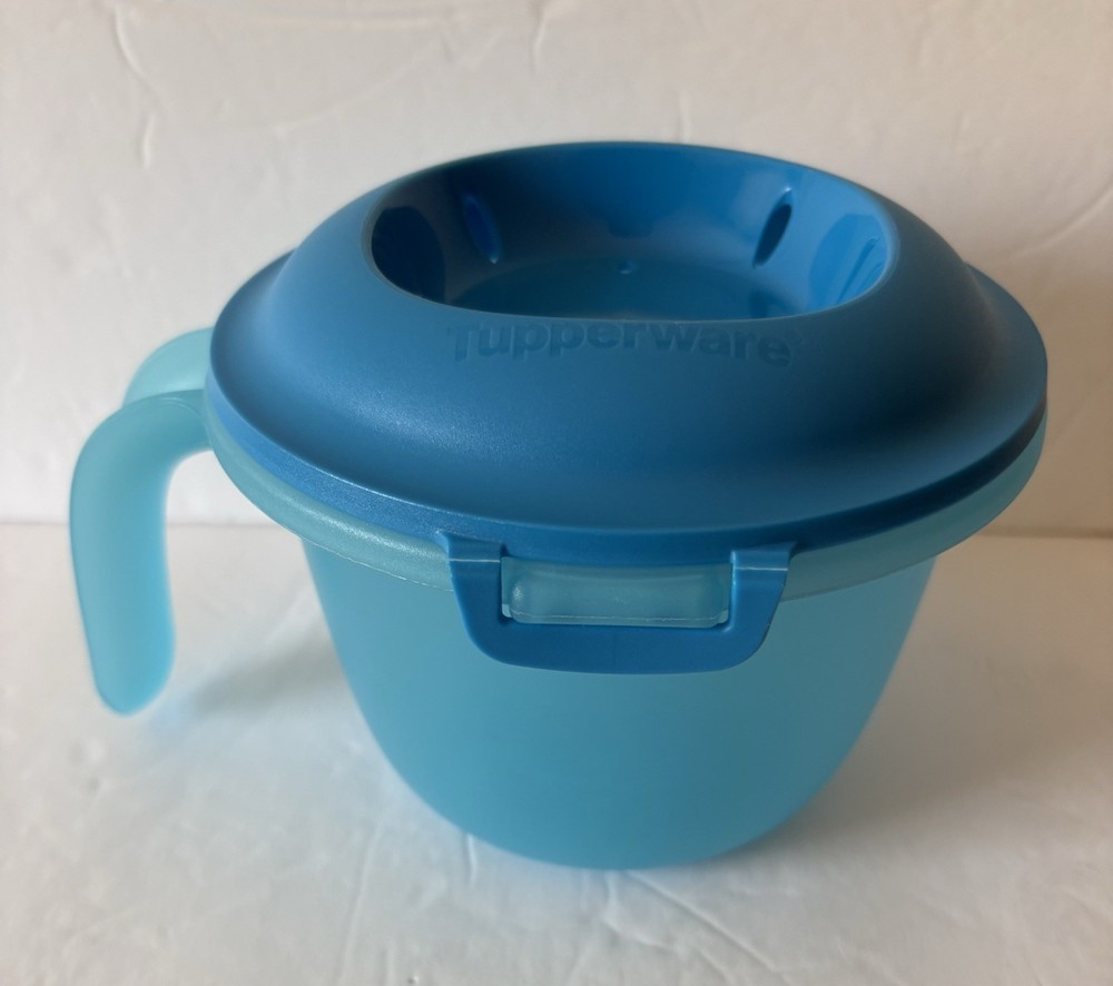 Tupperware Junior Microwave Rice Maker Blue 6972A-4