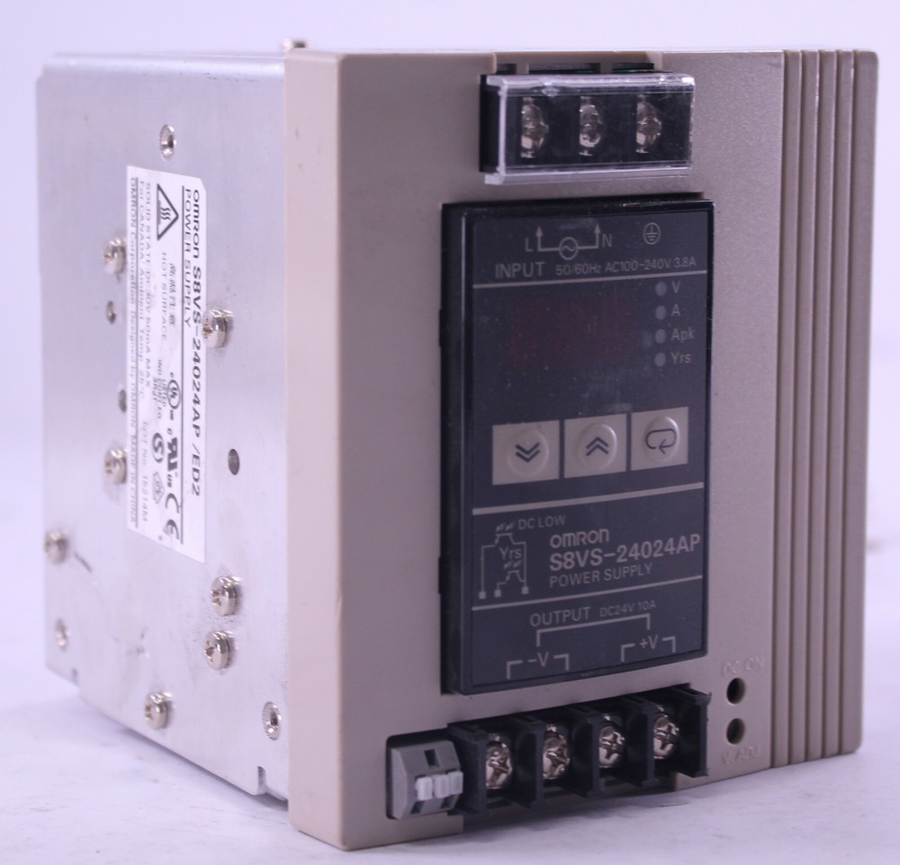 Omron S8VS-24024AP/ ED2 Power Supply Solid State: DC30v 50mA max.