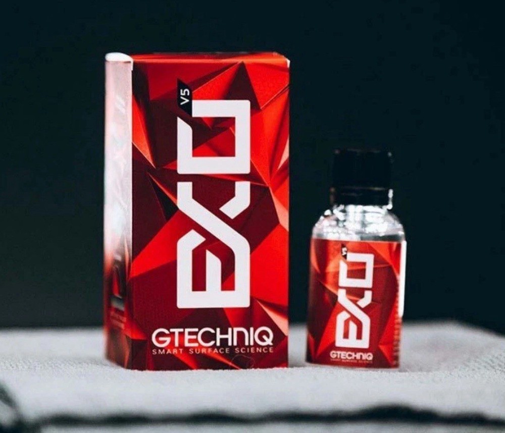 (2 BOTTLES) Gtechniq EXO V5 50ml | Highly Hydrophobic, Ceramic Coating