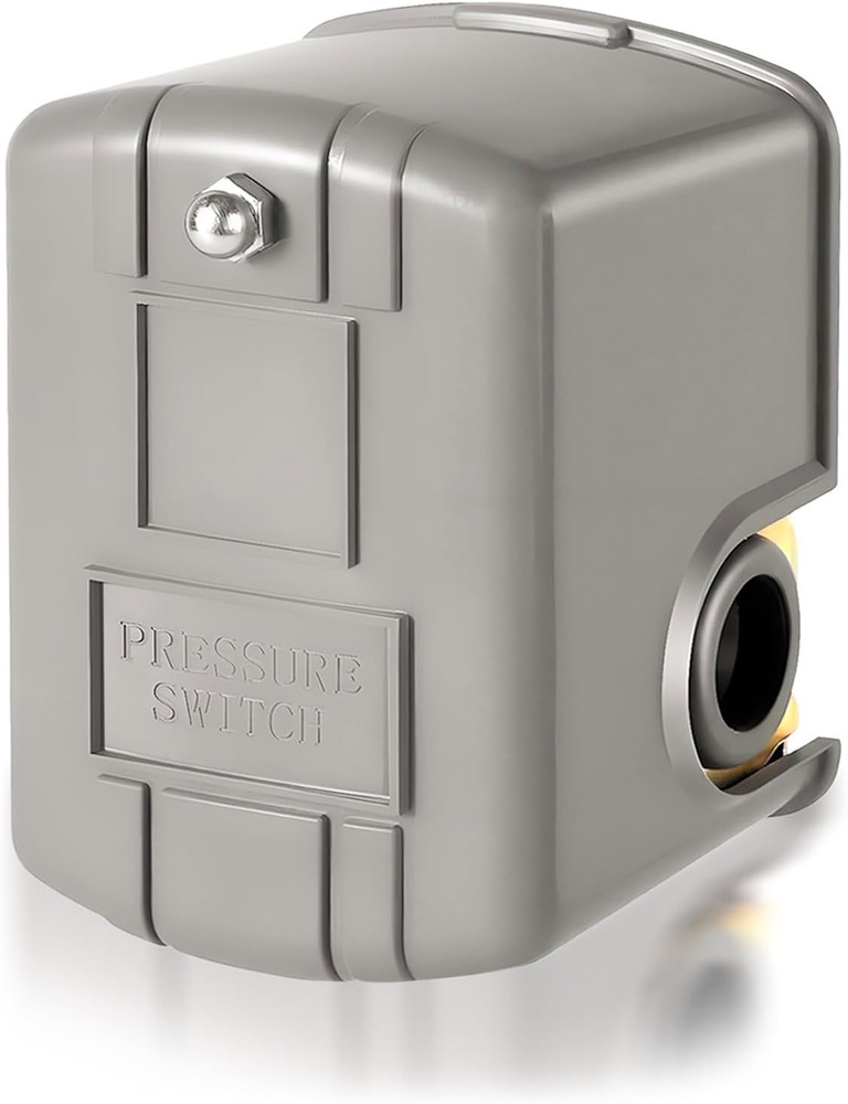 Pressure Switch for Well Pump 40-60 PSI, Water Pressure Switch Adjustable Differ