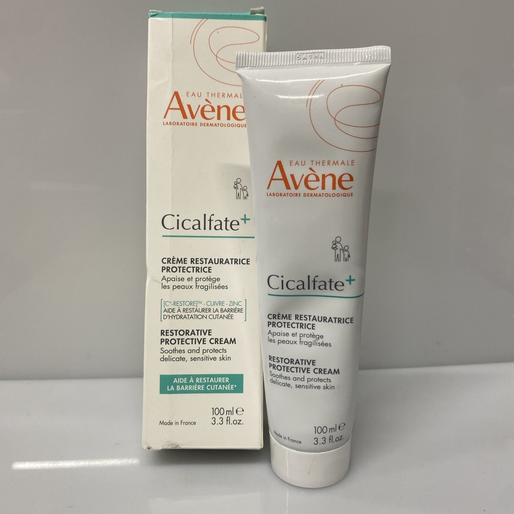 UNSEALED Avene Cicalfate + PLUS Restorative Protective Cream 3.3 Fl Oz