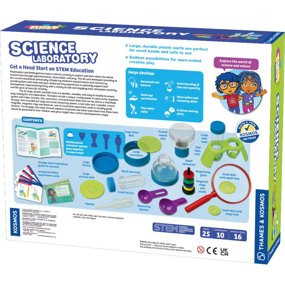 Thames & Kosmos Kids First Science Laboratory STEM Experiment Kit