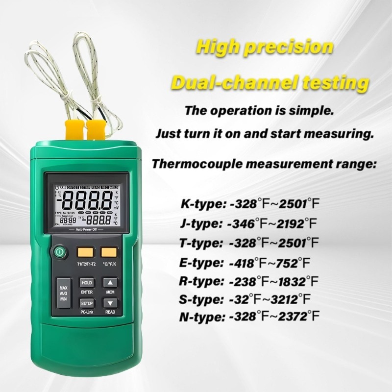 Digital Thermograph Broad Measurement Extent Clear For Multiple Utilizes