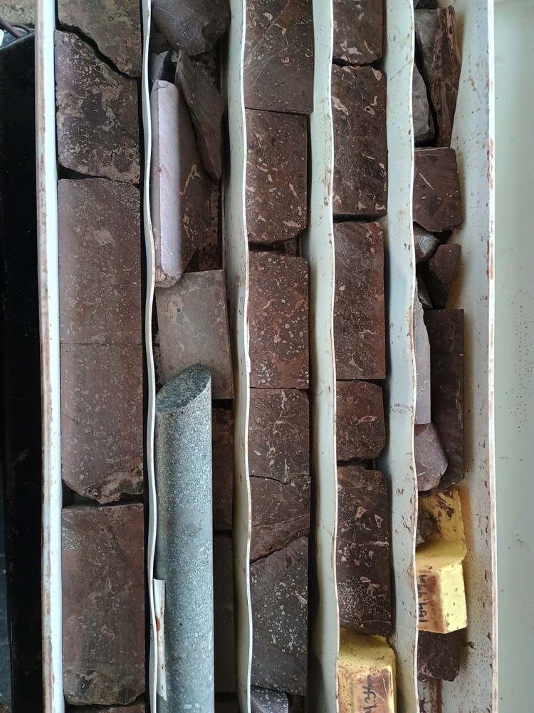 michigan. copper ore samples