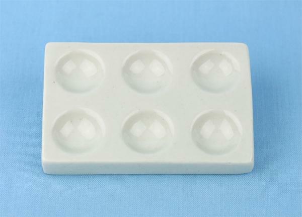 PORCELAIN SPOT PLATE 6 WELL