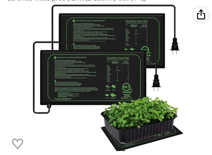 SEEDLINGS HEAT MAT (2 Pack)