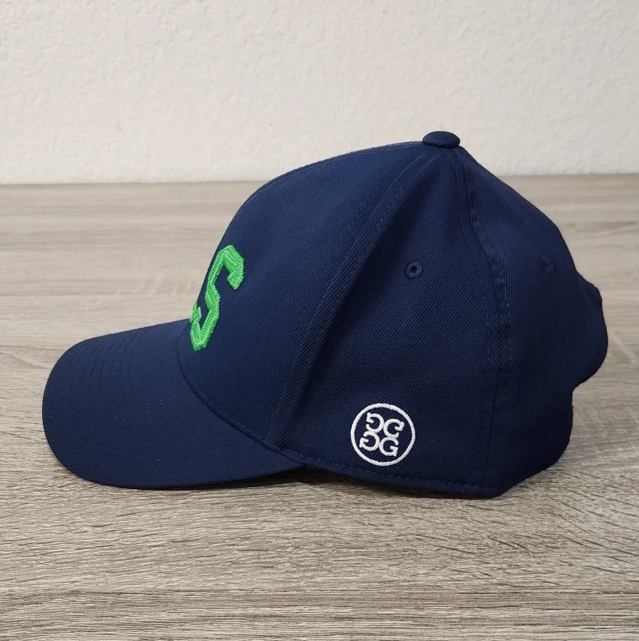 G/Fore PLS Men’s Golf Hat SnapBack Navy Flexfit Tech
