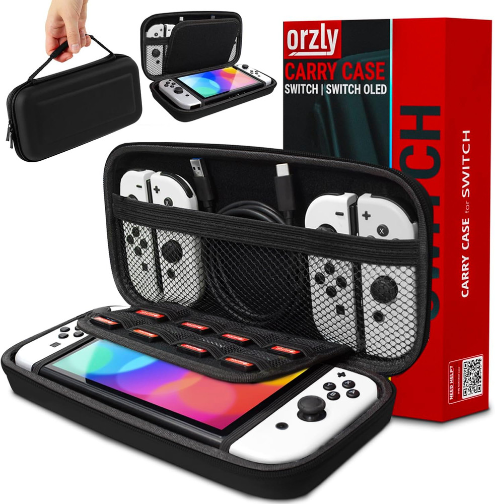Carry Case Compatible with Nintendo Switch and New Switch OLED Console -Protecti