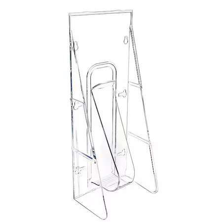 Deflecto 55601Gr Leaflet Holder, 1 Compartment, Clear