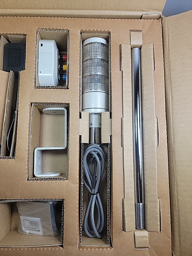 PATLITE HSST-312-RYG STACK LIGHT ASSEMBLY KIT SIGNAL TOWER KIT