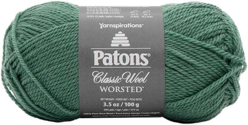Patons Classic Wool Yarn Rich Grass