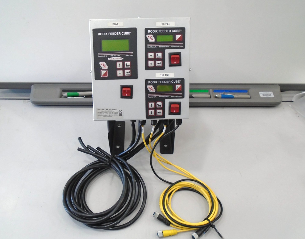 Rodix VFC-9-200-2 Triple Feeder Cube 121-200-0757 Variable Frequency Controller