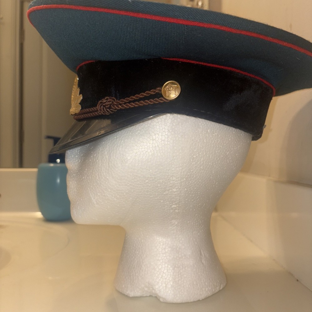 USSR Soviet Union Officers Visor Cap Size 55