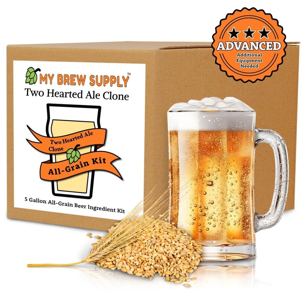Two Hearted Ale Clone Advanced ALL GRAIN Beer Ingredient Kit by My Brew Supply