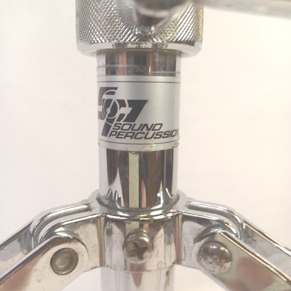 SP Sound Percussion Drum Set Throne Tripod Base Double Braced Heavy Duty Chrome*