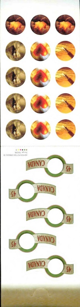 CANADA -1995- GREETING STAMPS BOOKLET - VF**