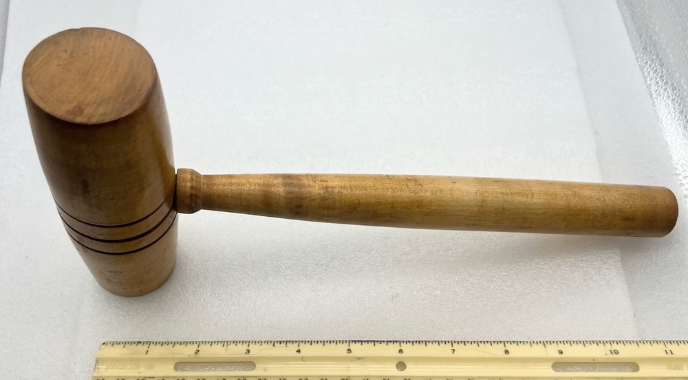 Vintage Kitchen Hammer / nut cracker / gavel hammer