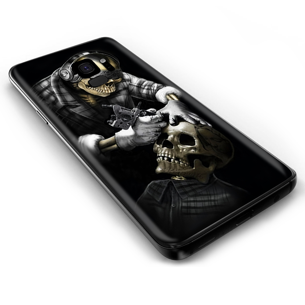 Samsung Galaxy S9 Skins Wrap - Skeleton tattooer