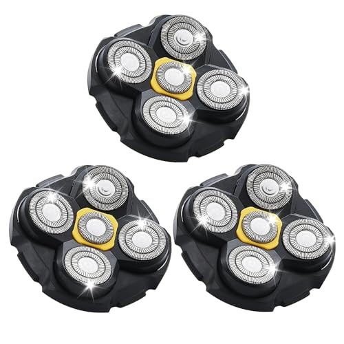 Shaver Replacement Heads Compatible with Microtouch Titanium Head Silvery-3