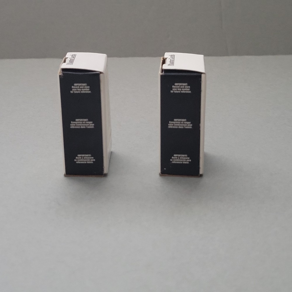 Master Lock 7 Keyed Alike 2 Standard Shackle Rectangular Steel Padlocks