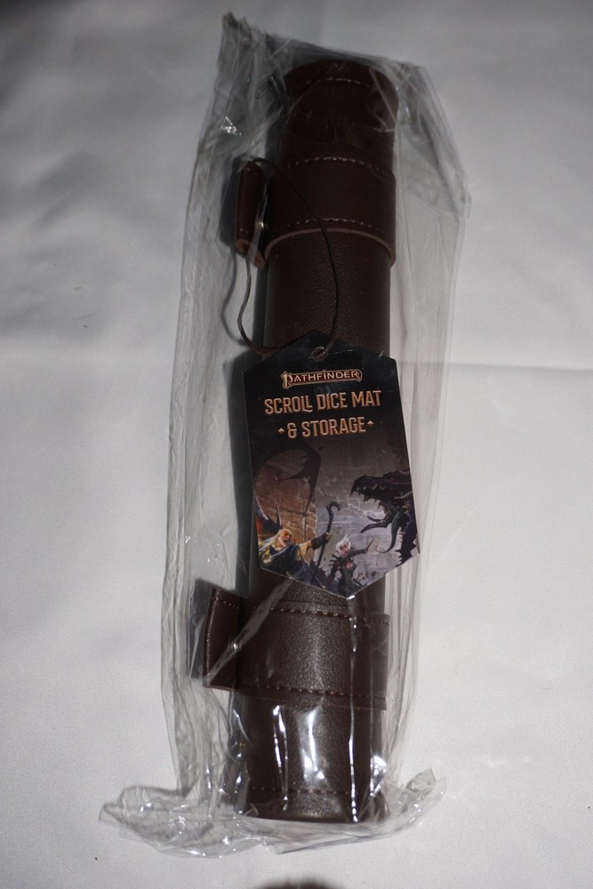 Pathfinder Scroll Dice Mat & Storage NEW