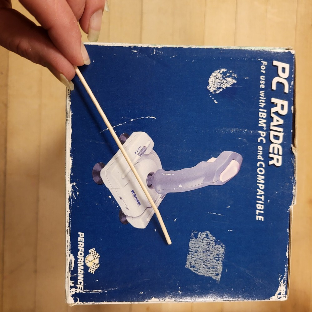 PC Raider Joystick Controller by Performance for DOS & Windows 95 Games NEW