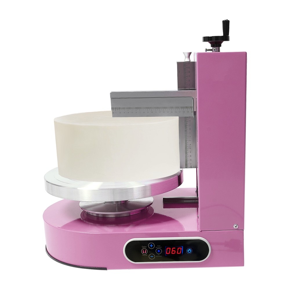 Adjustable Cake Cream Spreading Machine Cake Decorating Machine W/LCD Display