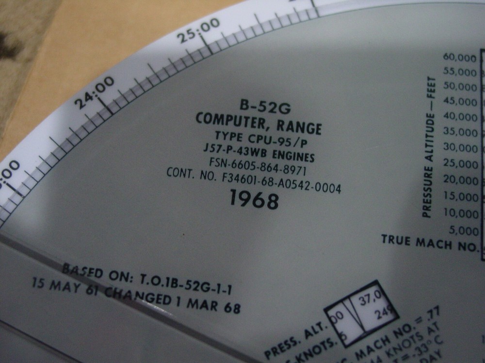 Vietnam B52 Bomber USAF Range Computer CPU-95P 1968 B-52 NOS