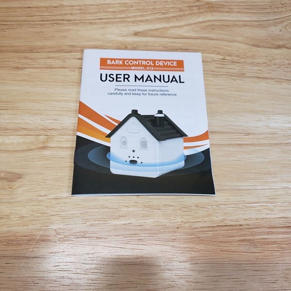 Bark Control Device Model 312 – Ultrasonic Dog Training (Open Box Tested)