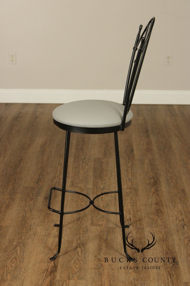 Charleston Forge Set of Three Swivel Bar Stools