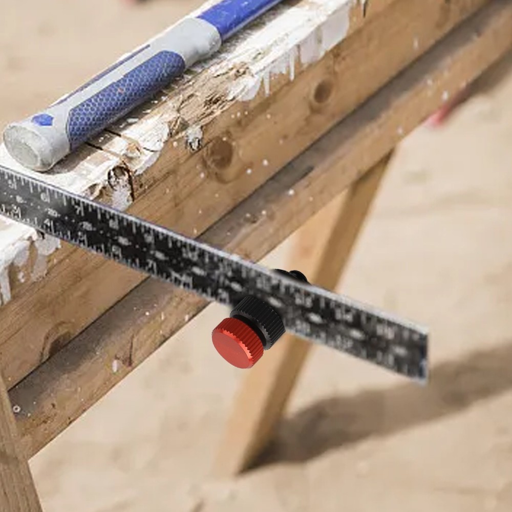 Woodworking Triangle Ruler Locator Positioning Adjustment Block DIY Tool