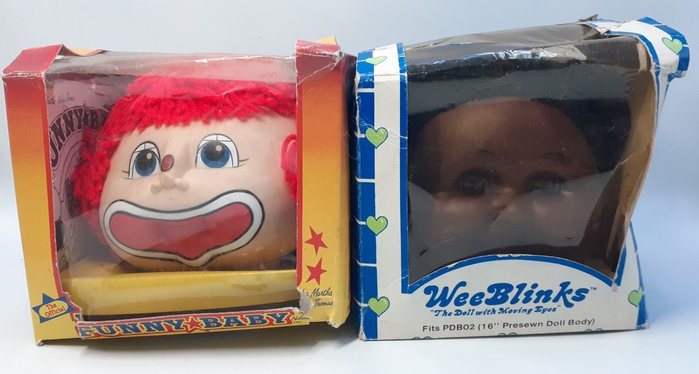 Funny Baby Head & Wee Blinks Head